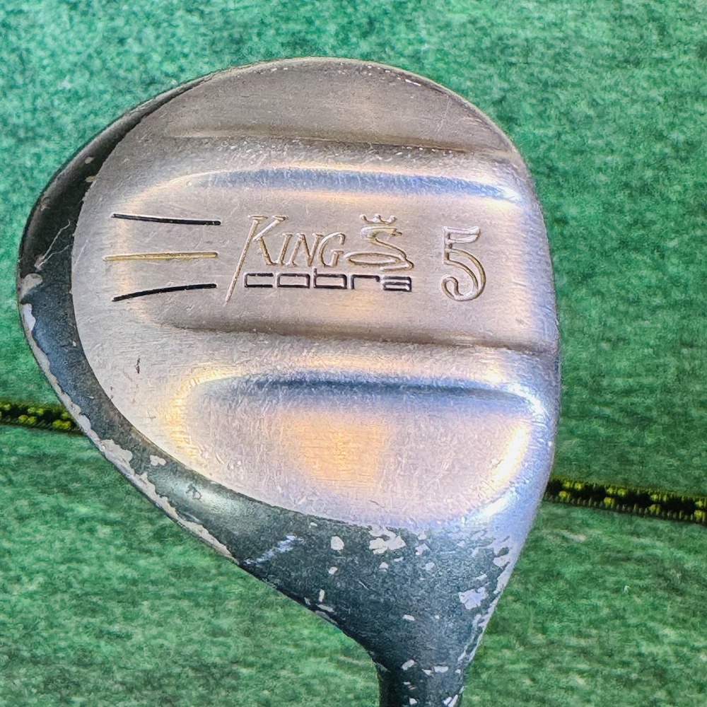 Vintage King Cobra 5 Fairway Wood Mens RH Graphite Shaft Golf Club Silver